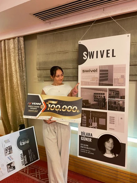 Venni Mobilya Tasarım Yarışması’ndan Selçuk’a 3 ödül!